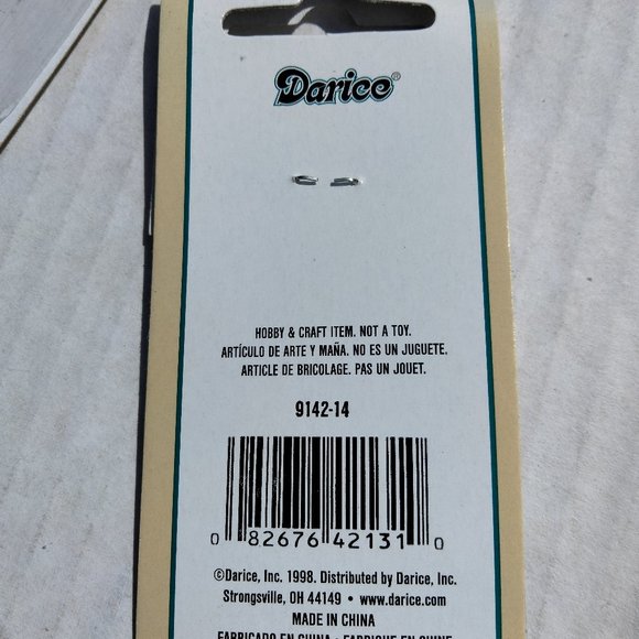 LOT- 6pkgs DARICO IRON HINGE WITH BRASS SCREWS 1.25" (2/pkg) 9142-14 - Picture 3 of 3